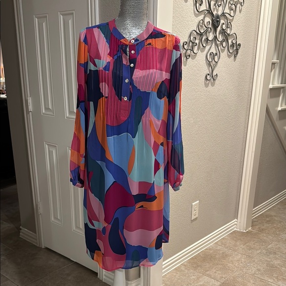 Soft Surroundings Dresses & Skirts - Colorful Abstract‎ Print Dress
